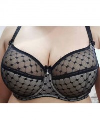 чёрно-пудровый