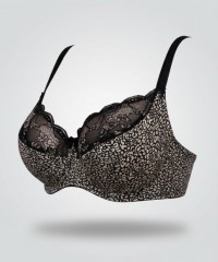 Бюстгальтер Finikin 5010Е чёрно-коричневый