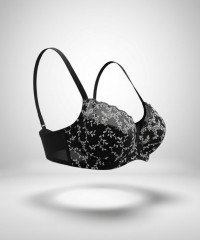 Бюстгальтер Finikin 7018B чёрно-белый