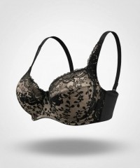 Бюстгальтер Diorella 63175E чёрно-пудровый