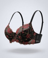 Бюстгальтер Diorella 33815E чёрно-красный