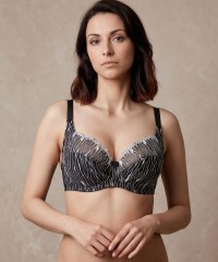 Бюстгальтер Diorella 35187D чёрно-белый