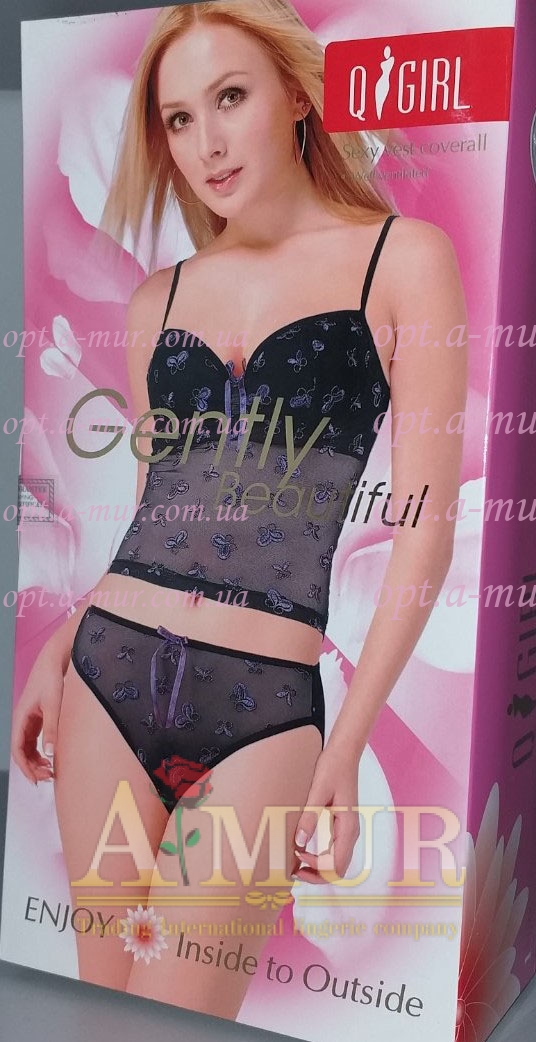 Комплект женский майка и трусики Q-girl QG-1042