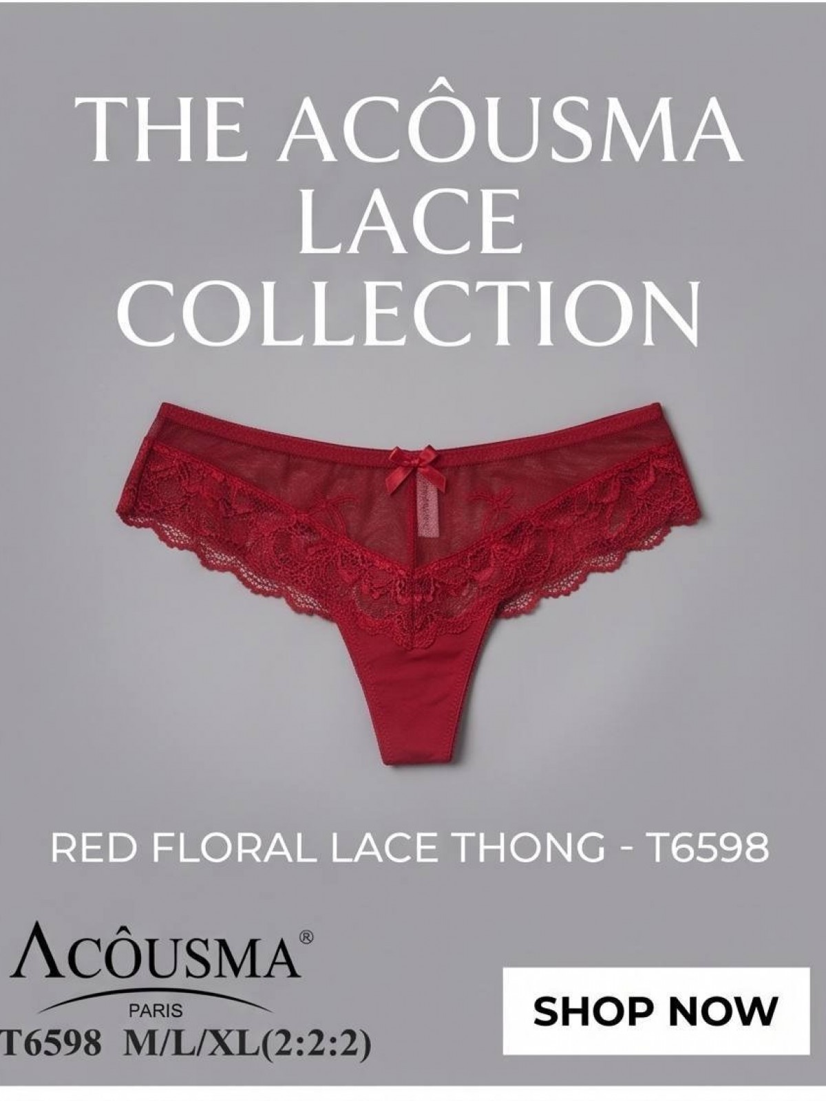 Трусы женские Acousma T6598H